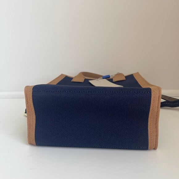 NTW Rothy's | The Petite Classic Tote | Mallard Blue - Picture 9 of 14